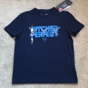 UNDER ARMOUR BOYS’ SIZE YSM SHORT SLEEVE TEE